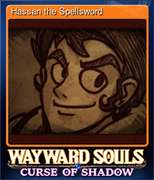 Series 1 - Card 6 of 7 - Hassan the Spellsword