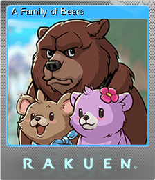 Series 1 - Card 6 of 6 - A Family of Bears
