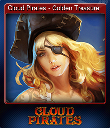 Series 1 - Card 5 of 8 - Cloud Pirates - Golden Treasure