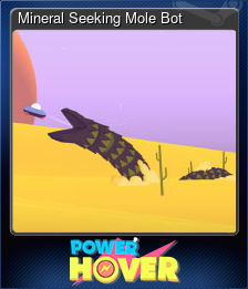 Series 1 - Card 5 of 6 - Mineral Seeking Mole Bot