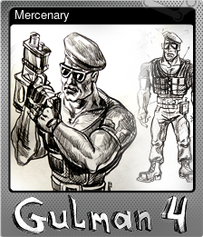 Series 1 - Card 1 of 5 - Mercenary