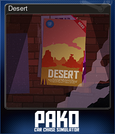Series 1 - Card 6 of 10 - Desert
