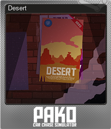 Series 1 - Card 6 of 10 - Desert