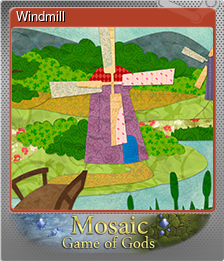 Series 1 - Card 5 of 5 - Windmill
