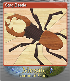 Series 1 - Card 2 of 5 - Stag Beetle