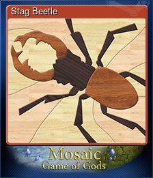 Series 1 - Card 2 of 5 - Stag Beetle