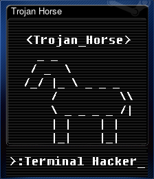 Series 1 - Card 1 of 5 - Trojan Horse