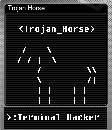 Series 1 - Card 1 of 5 - Trojan Horse