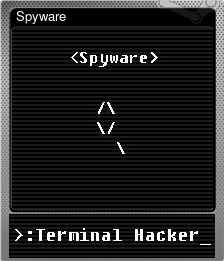 Series 1 - Card 4 of 5 - Spyware