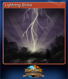 Series 1 - Card 5 of 6 - Lightning Strike