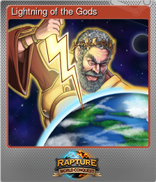Series 1 - Card 4 of 6 - Lightning of the Gods