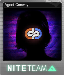 Series 1 - Card 4 of 8 - Agent Conway