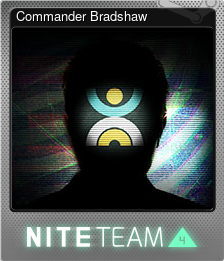 Series 1 - Card 2 of 8 - Commander Bradshaw