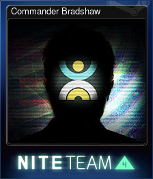 Series 1 - Card 2 of 8 - Commander Bradshaw