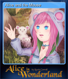 Series 1 - Card 3 of 6 - Alice and the Mouse