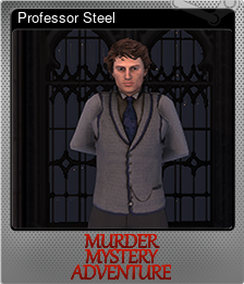 Series 1 - Card 3 of 6 - Professor Steel