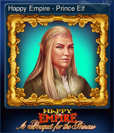 Series 1 - Card 1 of 5 - Happy Empire - Prince Elf
