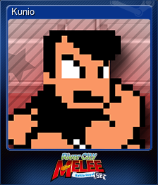 Series 1 - Card 4 of 10 - Kunio