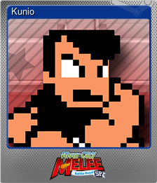 Series 1 - Card 4 of 10 - Kunio