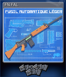 Series 1 - Card 2 of 8 - FN FAL