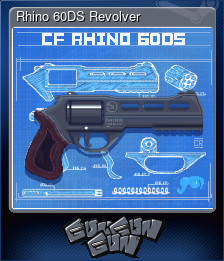 Series 1 - Card 6 of 8 - Rhino 60DS Revolver