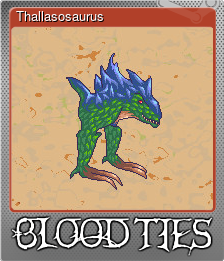 Series 1 - Card 4 of 5 - Thallasosaurus