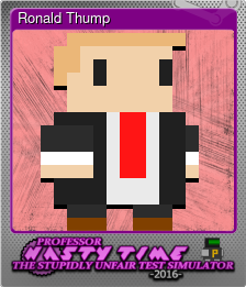 Series 1 - Card 6 of 10 - Ronald Thump