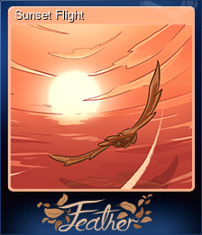 Series 1 - Card 3 of 5 - Sunset Flight