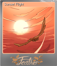 Series 1 - Card 3 of 5 - Sunset Flight