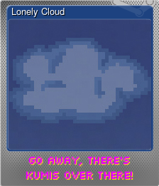 Series 1 - Card 2 of 6 - Lonely Cloud