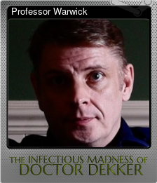 Series 1 - Card 7 of 7 - Professor Warwick