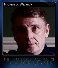 Series 1 - Card 7 of 7 - Professor Warwick