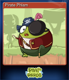 Series 1 - Card 4 of 5 - Pirate Phlam
