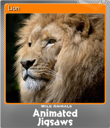 Series 1 - Card 6 of 9 - Lion