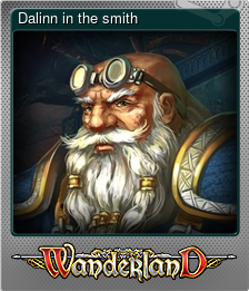 Series 1 - Card 3 of 7 - Dalinn in the smith