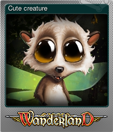 Series 1 - Card 7 of 7 - Cute creature