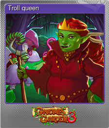 Series 1 - Card 4 of 5 - Troll queen