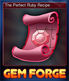 Series 1 - Card 3 of 7 - The Perfect Ruby Recipe