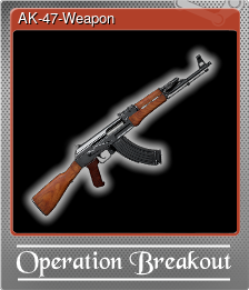 Series 1 - Card 2 of 5 - AK-47-Weapon