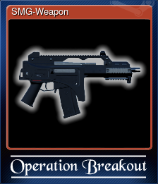 Series 1 - Card 1 of 5 - SMG-Weapon