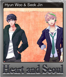 Series 1 - Card 5 of 5 - Hyun Woo & Seok Jin
