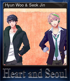 Series 1 - Card 5 of 5 - Hyun Woo & Seok Jin