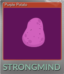 Series 1 - Card 2 of 5 - Purple Potato