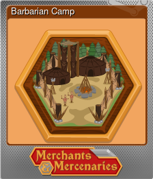 Series 1 - Card 5 of 8 - Barbarian Camp