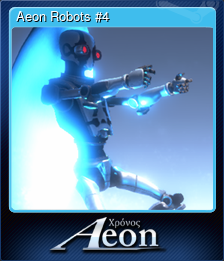 Series 1 - Card 4 of 5 - Aeon Robots #4