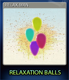 Series 1 - Card 6 of 6 - RELAX MAN