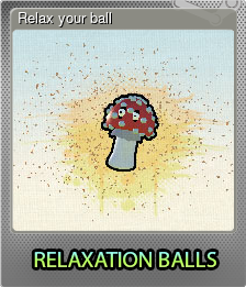 Series 1 - Card 1 of 6 - Relax your ball