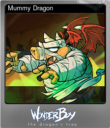 Series 1 - Card 4 of 6 - Mummy Dragon