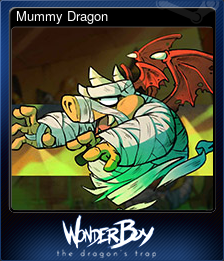 Series 1 - Card 4 of 6 - Mummy Dragon