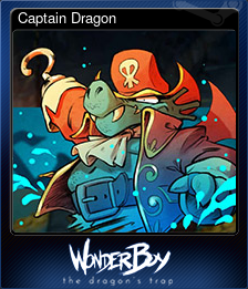 Series 1 - Card 1 of 6 - Captain Dragon